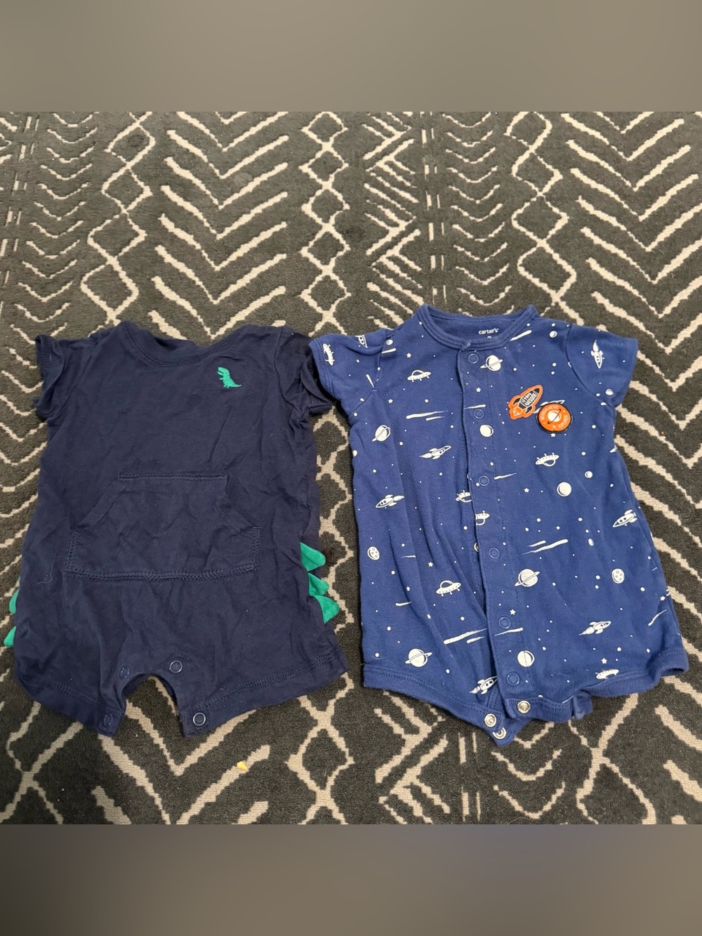 Baby boy romper set
